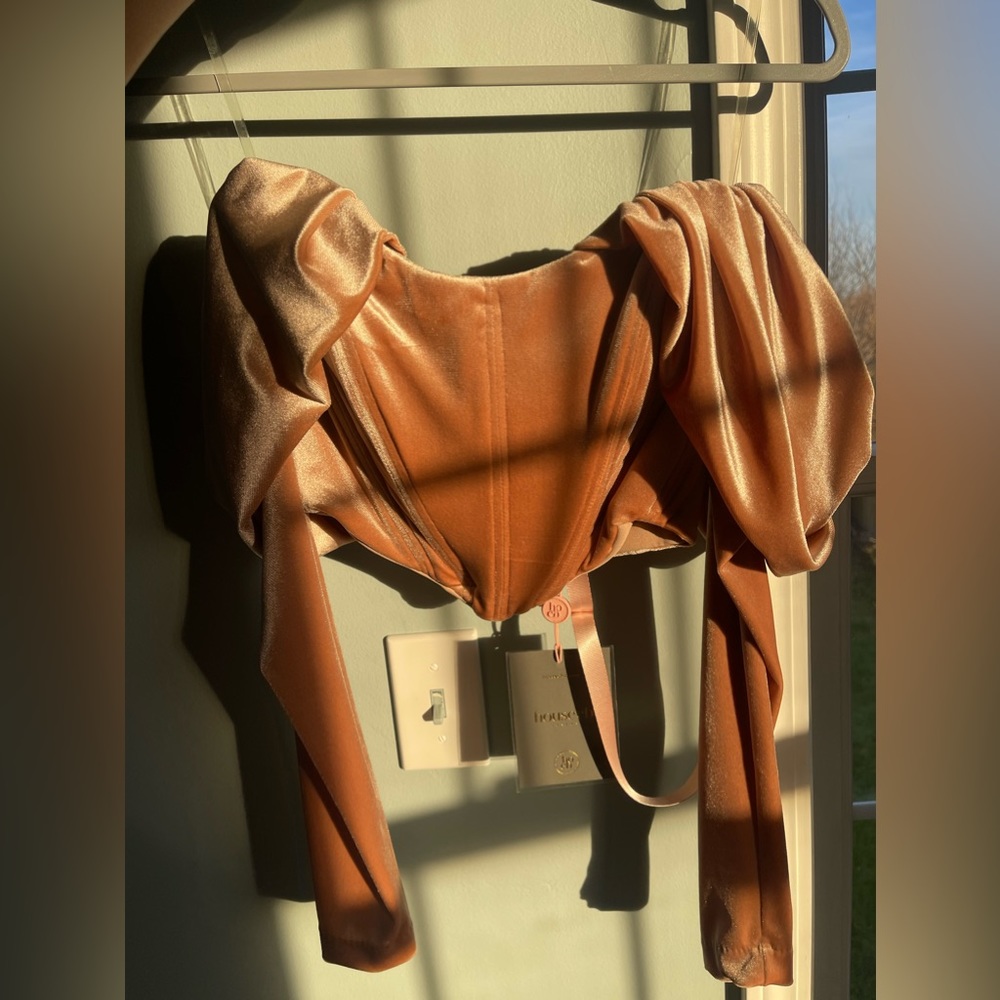 House of CB Velvet Corset